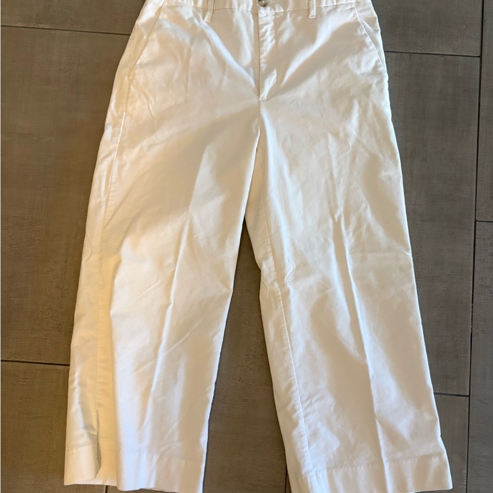 Banana Republic Ivory Trousers